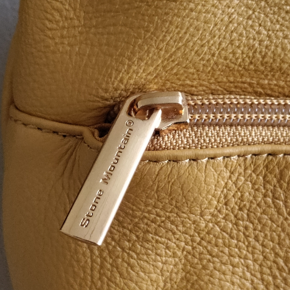 NWT Stone Mountain Sunshine Mini Leather Handbag O/S - Picture 5 of 10